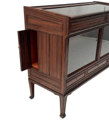 Art Deco Amsterdamse School Vitrine or display cabinet by Napoleon Le Grand